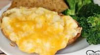 ALFREDO TWICE BAKED POTATOES ALFREDO TWICE BAKED POTATOES