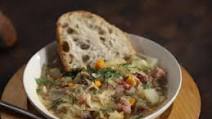 Ham, Bean and Bacon Soup with Sauerkraut Ham, Bean and Bacon Soup with Sauerkraut