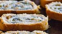Spinach Dip Pinwheels Spinach Dip Pinwheels