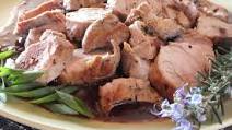 Pork Tenderloin with Merlot-Shallot Sauce Pork Tenderloin with Merlot-Shallot Sauce