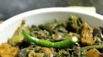 Chingri Maach diye Kumro Shaag Er Chorchori - Bengali Style recipe by Bethica Das at BetterButter Chingri Maach diye Kumro Shaag Er Chorchori - Bengali Style recipe by Bethica Das at BetterButter