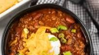 Crockpot Chili Crockpot Chili