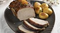 Pork Loin Glazed With Greek Preserved Oranges and Mustard Pork Loin Glazed With Greek Preserved Oranges and Mustard
