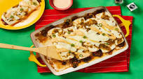 Salsa Verde Enchiladas with Poblano Pepper, Black Beans & Monterey Jack Salsa Verde Enchiladas with Poblano Pepper, Black Beans & Monterey Jack