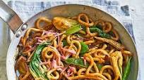 Veggie yaki udon Veggie yaki udon