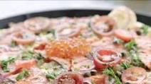Smoked Salmon Pizza Smoked Salmon Pizza