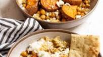 Chickpea and Sweet Potato Tzatziki Bowl Chickpea and Sweet Potato Tzatziki Bowl