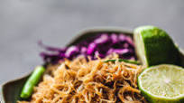 Pad Mee. Vermicelli Thai Rice Noodles Pad Mee. Vermicelli Thai Rice Noodles