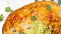Spaghetti Squash Chicken Enchilada Bowls Spaghetti Squash Chicken Enchilada Bowls