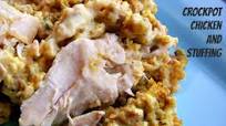 Crockpot Chicken and Stuffing Crockpot Chicken and Stuffing