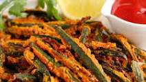 Air fryer Kurkuri Bhindi Air fryer Kurkuri Bhindi