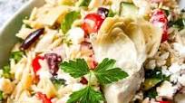 Greek Orzo Salad Greek Orzo Salad
