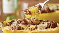 Spicy Spaghetti Squash Boats Spicy Spaghetti Squash Boats