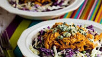 Buffalo Chicken and Blue Cheese Cabbage Bowl Buffalo Chicken and Blue Cheese Cabbage Bowl