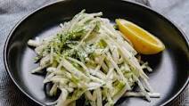 Kohlrabi and Apple Salad with Fresh Dill Kohlrabi and Apple Salad with Fresh Dill