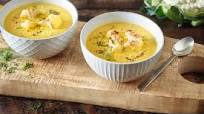 Oven-Roasted Cauliflower Soup Oven-Roasted Cauliflower Soup