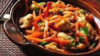 Crock Pot Moo Shu Chicken, Diabetic Crock Pot Moo Shu Chicken, Diabetic