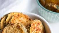 Baked Parmesan Zucchini Chips Baked Parmesan Zucchini Chips