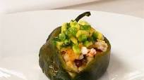 Receta de Chiles rellenos de escabeche de camarón Receta de Chiles rellenos de escabeche de camarón