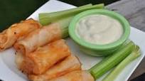 Grand Lux Cafe Buffalo Chicken Spring Rolls Grand Lux Cafe Buffalo Chicken Spring Rolls