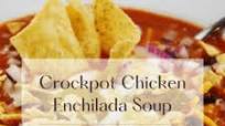 Crockpot Chicken Enchilada Soup Crockpot Chicken Enchilada Soup