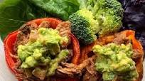 Low Carb Stuffed Peppers with Mexican Barbacoa (Slow Cooker Recipe) Low Carb Stuffed Peppers with Mexican Barbacoa (Slow Cooker Recipe)