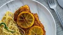 Chicken Francese with Angel Hair Pasta Chicken Francese with Angel Hair Pasta