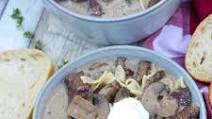 Beef Stroganoff Soup Beef Stroganoff Soup