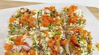 Vegetable Pizza for Parties Appetizer