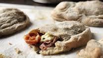Meat feast calzone Meat feast calzone