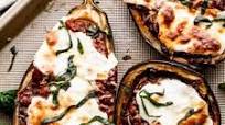 Tomato Parmesan Stuffed Eggplants Tomato Parmesan Stuffed Eggplants