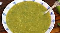 Spicy Tomatillo Salsa Verde Spicy Tomatillo Salsa Verde