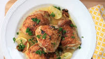 Baked Lemon-Butter Chicken Thighs Baked Lemon-Butter Chicken Thighs