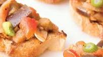 Caponata Bruschetta Caponata Bruschetta