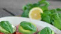 Heirloom Tomato Avocado Caprese Salad Heirloom Tomato Avocado Caprese Salad
