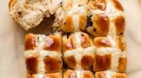 Fluffy Vegan Hot Cross Buns Fluffy Vegan Hot Cross Buns