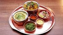 Chicken Biryani with Coriander Mint Raita and Onion Salad Chicken Biryani with Coriander Mint Raita and Onion Salad