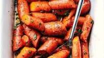 Roasted Brown Butter Honey Garlic Carrots Roasted Brown Butter Honey Garlic Carrots