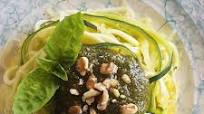 Low FODMAP Basil Walnut Pesto with Spaghetti Squash & Zucchini Noodles Low FODMAP Basil Walnut Pesto with Spaghetti Squash & Zucchini Noodles