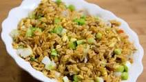 Pork Fried Rice and Chinese Barbecued Pork Pork Fried Rice and Chinese Barbecued Pork