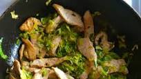 Leek & Pork Stir-Fry Leek & Pork Stir-Fry