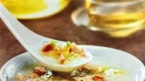 Pork and Duck Egg Congee Pork and Duck Egg Congee