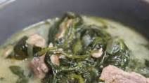 Instant Pot Luau Stew with Pork and Spinach Instant Pot Luau Stew with Pork and Spinach