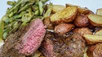 Herb-Crusted Elk Backstrap Herb-Crusted Elk Backstrap