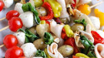 Mediterranean Antipasto Skewers Mediterranean Antipasto Skewers