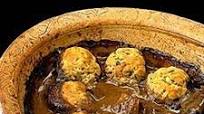 Steak and Kidney Hot Pot with Crusted Dumplings Steak and Kidney Hot Pot with Crusted Dumplings