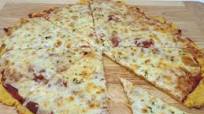 Cauliflower and Cornmeal Pizza Crust Cauliflower and Cornmeal Pizza Crust