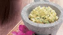 Guacamole with Roasted Tomatillos Guacamole with Roasted Tomatillos