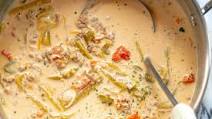 Green Chile Cheeseburger Soup Green Chile Cheeseburger Soup