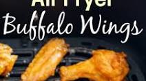 Air Fried Buffalo Wings with Homemade Sauce Air Fried Buffalo Wings with Homemade Sauce